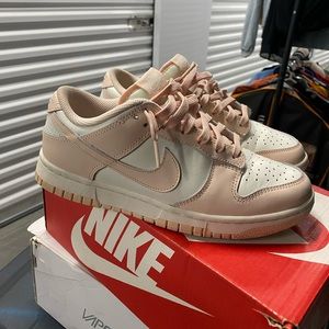 Pink Nike dunks